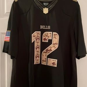 Buffalo bills jim Kelly salute to service Nike jersey